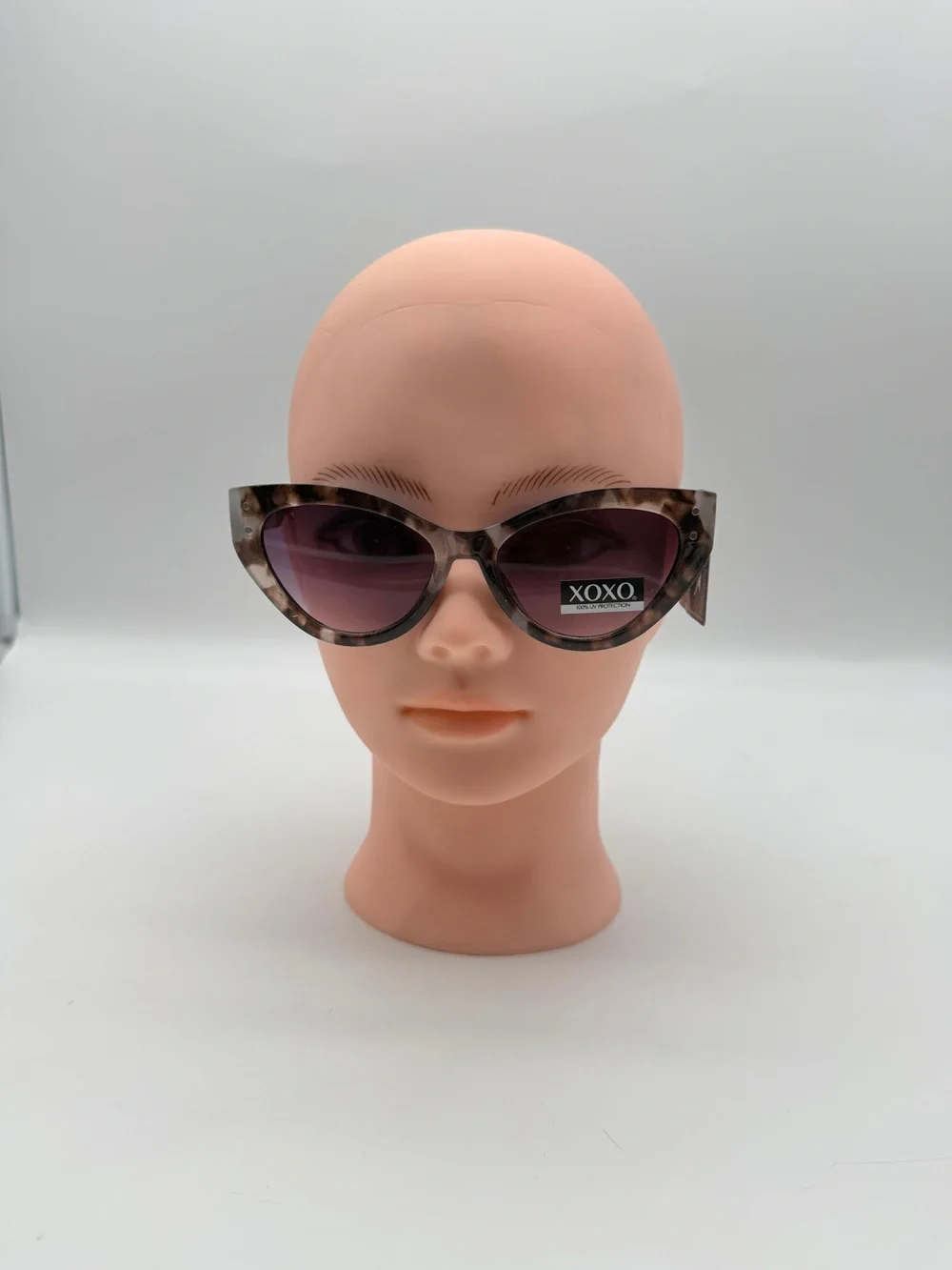 XOXO Tortoise Cat-Eye Sunglasses with‎ Purple Lenses